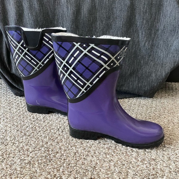 Puddletons Other - Purple Rubber Rain Boots - Kids/Youth 5 (Ladies 7 equiv)